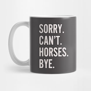 Horses Mug